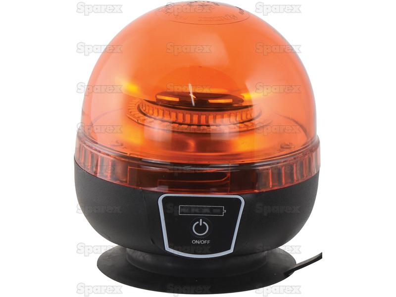 LED Lampeggiante Ricaricabile (Arancione) - Bernino Commerciale