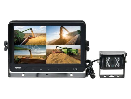 Sistema retrocamera cablato Con 9″ e 4 Quadranti - immagine 2